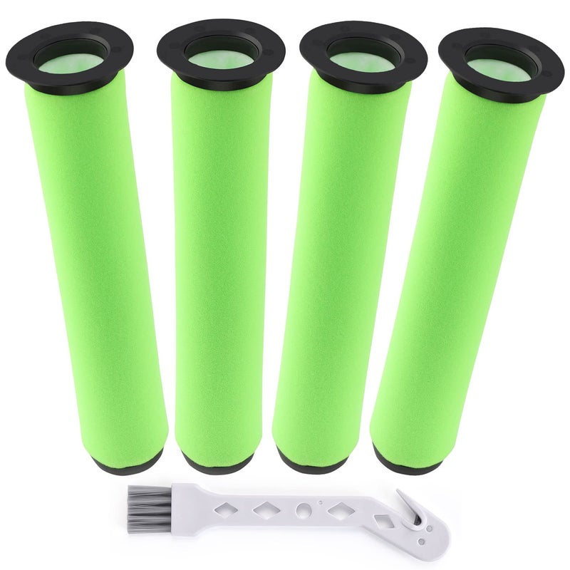Artraise Air Ram Filter Replacement for Bissell AirRam 1984 Cordless Vacuum Parts Filter 2144 21448 19841 19844, AirRAM for Gtech Mk2 K9 Filters Cordless Vacuum Cleaner, part#1611215 (4 Pack Filters) - Image 1